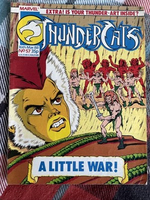 Thundercats By Marvel Comics Uk Issue Number 57 March 1988 With Power Pack