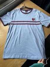 Men's West Ham United Football XL Blue/Claret Active Sport T-Shirt