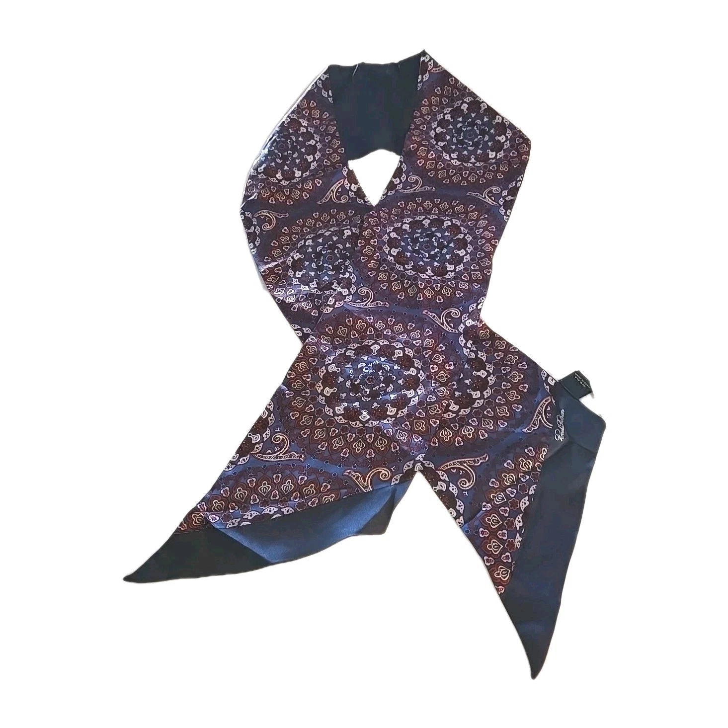 Brooks Brothers Silk Neck Scarf for Men Necktie Paisley Medallion New
Opens in a new window or tab