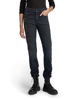 G-Star, Damen, Jeans, Straight, Noxer High Straight AW Wmn, Schwarz, W25 L30