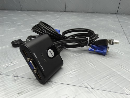 ATEN CS22U 2 Ports manuelles USB-Kabel KVM-Switch - Bild 2 von 12