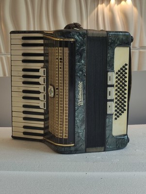 ++Piano accordion akkordeon WELTMEISTER 60 bass-DEFECTIVE,FOR REPAIR