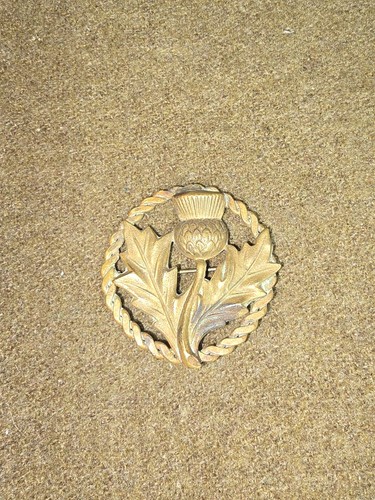 Vintage Scottish Thistle Brooch