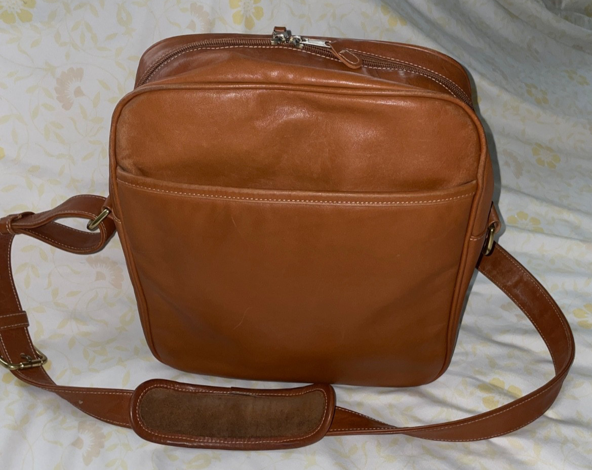 COACH Vintage 9920 Tan Leather Commuter Carryall Bag-UNISEX-RARE FIND image 2