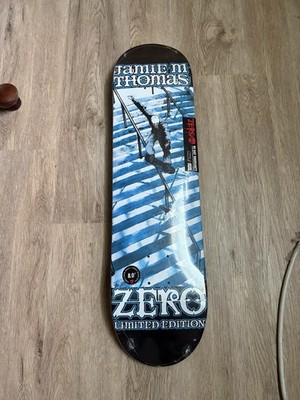 2016 Zero Skateboards 20 Years Jamie Thomas Blue Smith Grind Reissue In Plastic