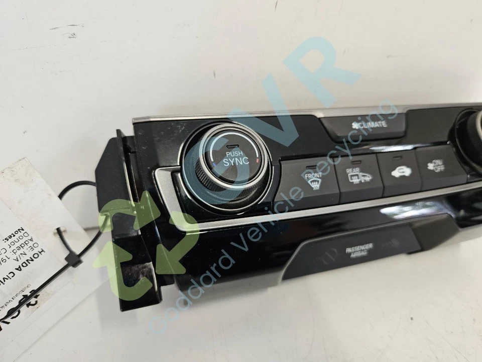 HONDA Civic Sr Vtec Digital Heater Control Panel 79600TGLE510M1 - Image 2 of 4
