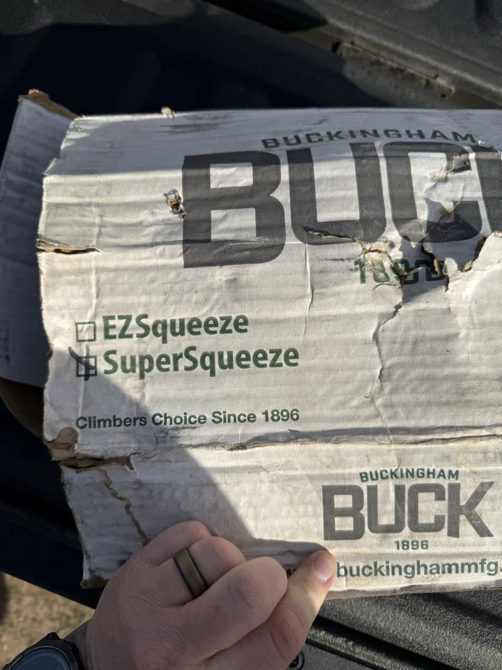 Correa de poste Buckingham SuperSqueeze Buck Lineman Foto 3 de 3