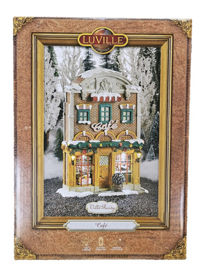 Luville Café Fassade 1142339 - Ville de Reidy   4,5V Batteriebetrieben