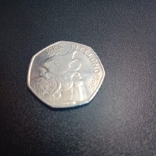 2018 Mrs Tittlemouse 50p Fifty Pence Coin 