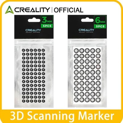 Creality 3D Scanning Marker 3/6mm für CR-Scan Raptor Otter Ferret Pro Tracking D