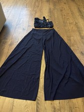 Dark Navy Blue 2 Piece Dance Costume by Reverence Jazz Ballet AS