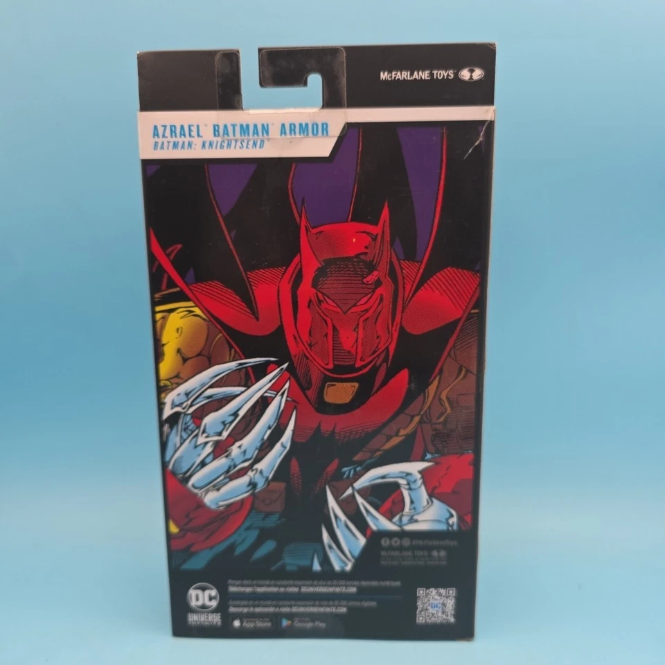 Figura de acción McFarlane DC Multiverse Azrael Batman Armor Knightsend 7" nueva Foto 2 de 4