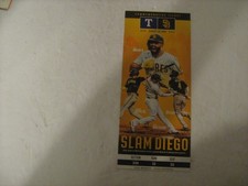 SAN DIEGO PADRES COMMEMORATIVE TICKET SLAM DIEGO AUGUST 20, 2020