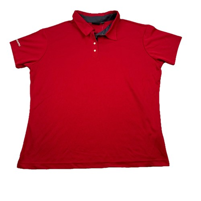 #ad #ad Subaru Black Label Polo Shirt Womens 2XL Red Short Sleeve NWT $24.99