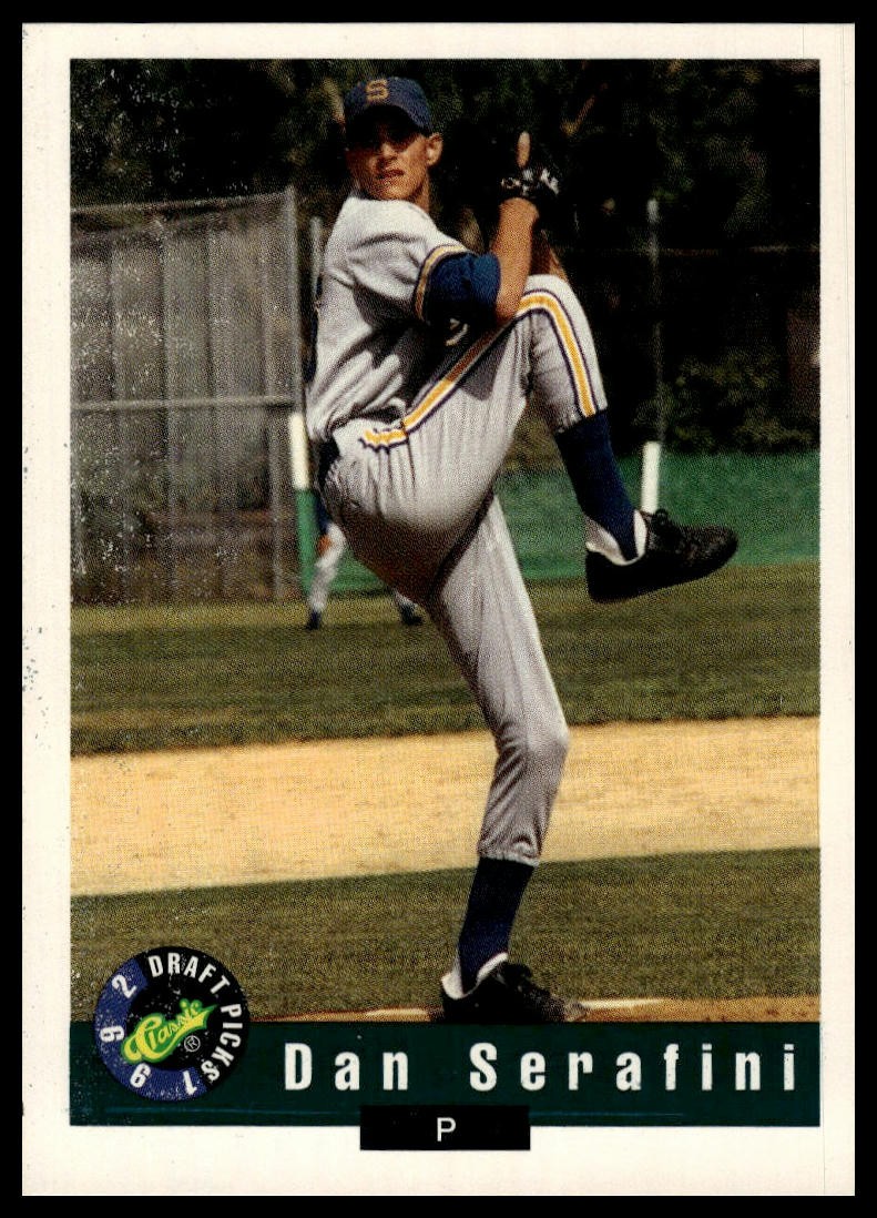 1992 Classic Draft Picks #20 Dan Serafini