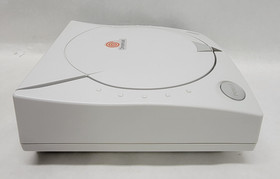 Sega Dreamcast White Launch Edition w/ Box, Demo Disc & New Battery - MINTY