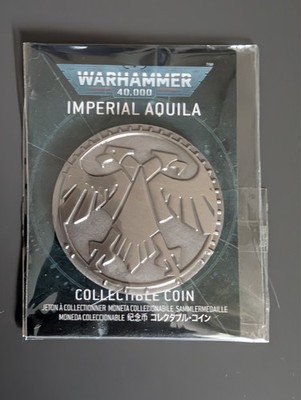 Warhammer 40k Sammlermünze - Imperial Aquila