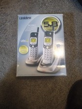 Uniden DXI5586-2 5.8 GHz Dual Handsets Single Line Cordless Phone