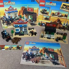 LEGO 6765 Vintage Wild West City Junction Set Costruzioni e Istruzioni leggi desc