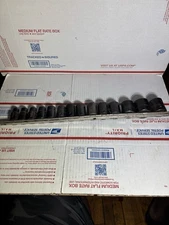 Matco Tools 1/2" Drive 14pc 6pt Metric Impact Socket Set 10mm to 27mm CP10M6-27M