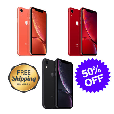 Apple iPhone XR 64GB Unlocked Verizon At&t T-Mobile Clean ESN iOS 4G