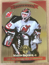 Martin Brodeur 1997-98 Donruss Limited Counterparts #150 - New Jersey Devils