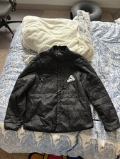 PALACE Thinsulate skateboard jacket sz XL black puffer tri ferg logo coaches