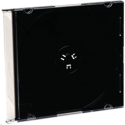 Verbatim - 94868 - Verbatim CD/DVD Black Slim Jewel Cases - 200pk (bulk) - Book
