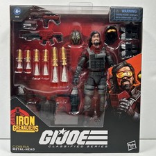 G.I. Joe Classified Series Iron Grenadiers Cobra Metal-Head Action Figure  118
