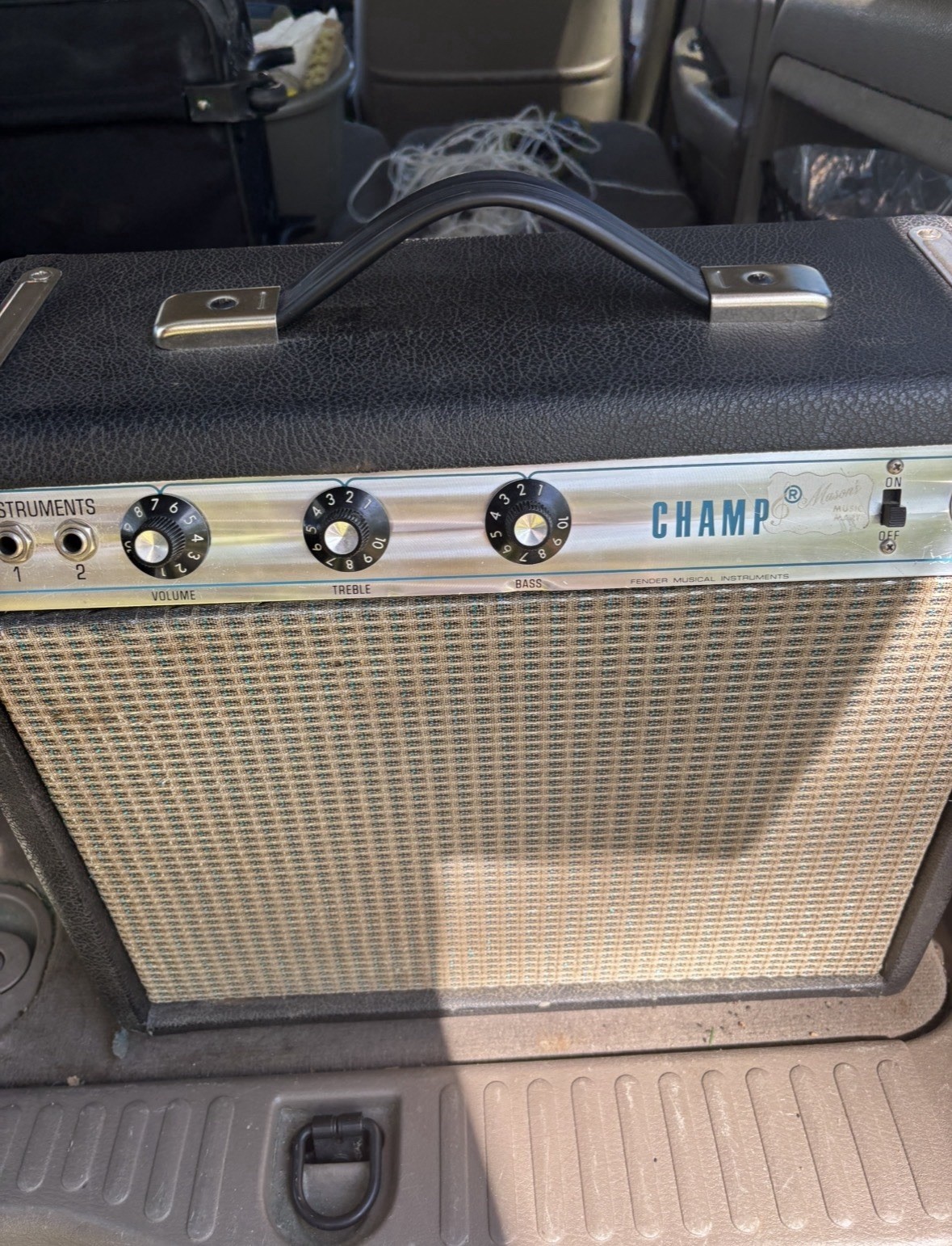 Vintage Fender Champ Guitar Amp