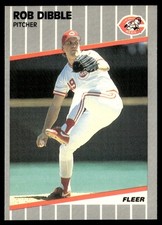 1989 Fleer Rob Dibble Rookie Cincinnati Reds #160