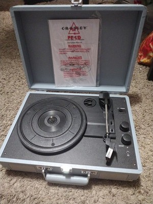 Crosley Cruiser deluxe Turntable Light Blue