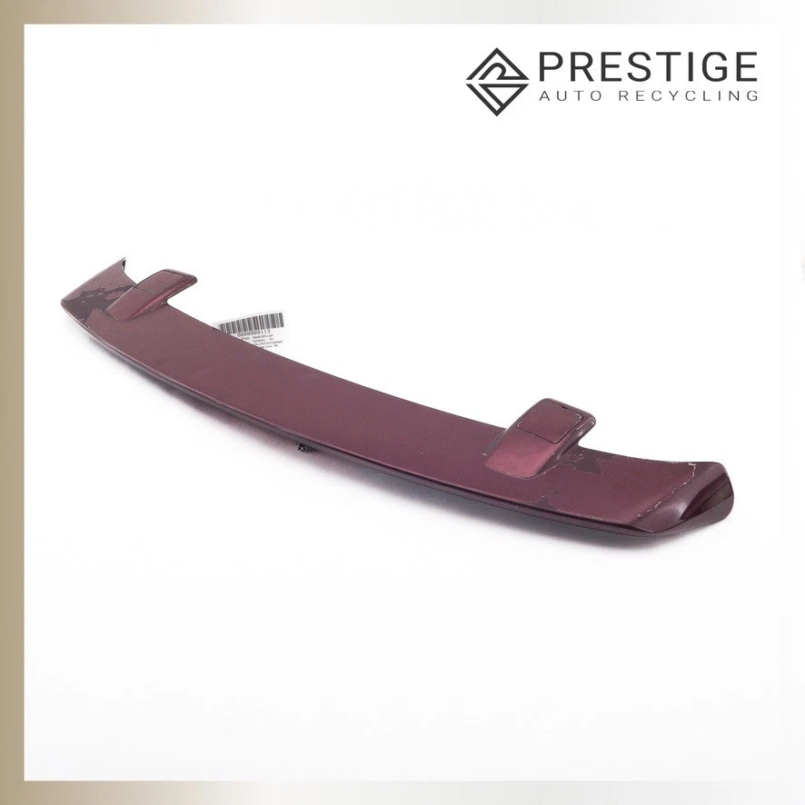 2004-2006 SCION XA Rear Roof Spoiler w/ Third Brake Light Burgundy - Imagem 3 de 4