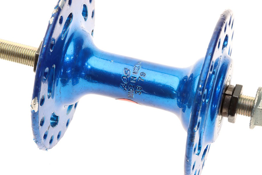 Studio1リンク　青ブルーx1 カーキ色x3 Sunshine BMX High Flange Front Hub Blue Old School BMX 36 Hole 36h