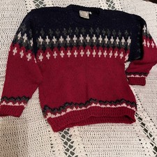 GAELTARRA Mens Irish Sweater New Wool Loomed In County Mayo 102cm/40  /M-L