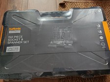 Brand New Halfords Advanced 150 Piece Socket And Spanner Set Sealed