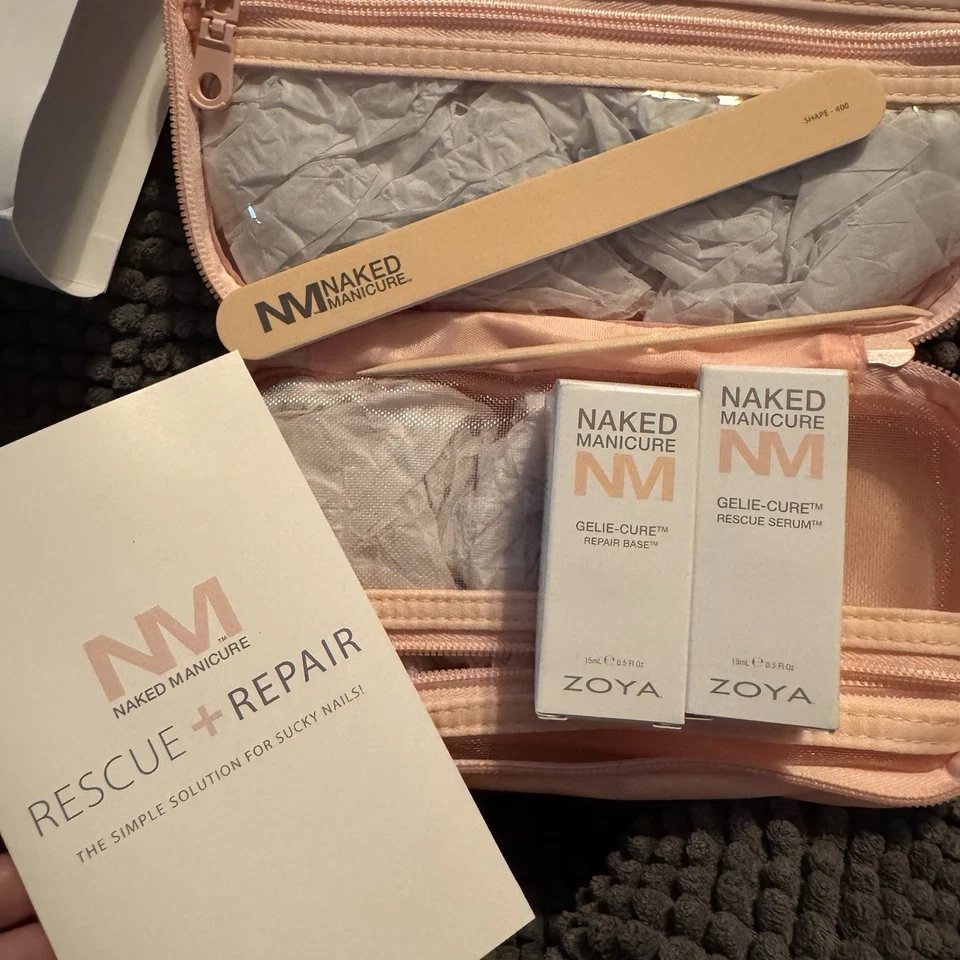 Zoya Naked Manicura Rescate + Juego de Reparación CON ESTUCHE Foto 4 de 4