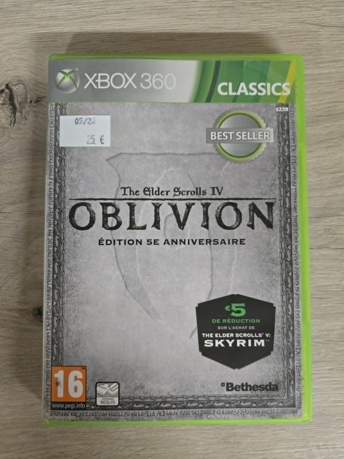 The Elder Scrolls IV Oblivion Edition Anniversaire Xbox 360 Classics
