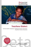 Lambert M. Surhone (U. A.) | Teochew Dialect | Taschenbuch | Englisch (2026)