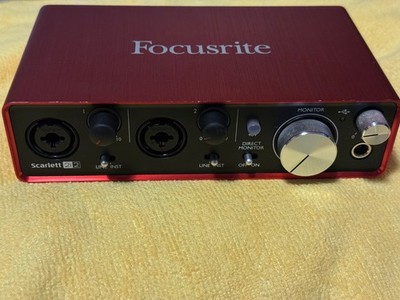 Focusrite Scarlett 2i2 2nd Gen USB Audio Interface