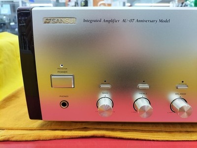 サンスイ　プリメインアンプ　AU-07アニバーサリーモデル Maintenance] SANSUI AU-07 Anniversary Model Integrated Amplifier