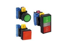 HW1L-M1F11D2D-R IDEC Switches, HW Series HW ILL PB Rnd Flsh Mom DC/DC-Cnvrtr LED