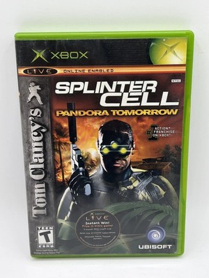 Tom Clancy's Splinter Cell: Pandora Tomorrow (Xbox, 2004) No Manual