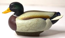 2000 DUCKS UNLIMITED JETT BRUNET MALLARD DRAKE MINI MINIATURE DECOY FIGURINE
