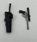 GIJoe Classified Copperhead Revolver & Holster Case Fodder 1/12 Scale