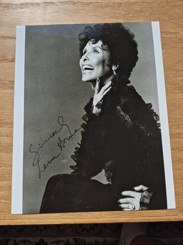 Signed Lena Horne 8x10 Photo