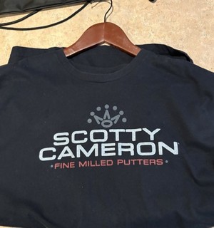 Scotty Cameron Gallery exclusive Black T Shirt XL