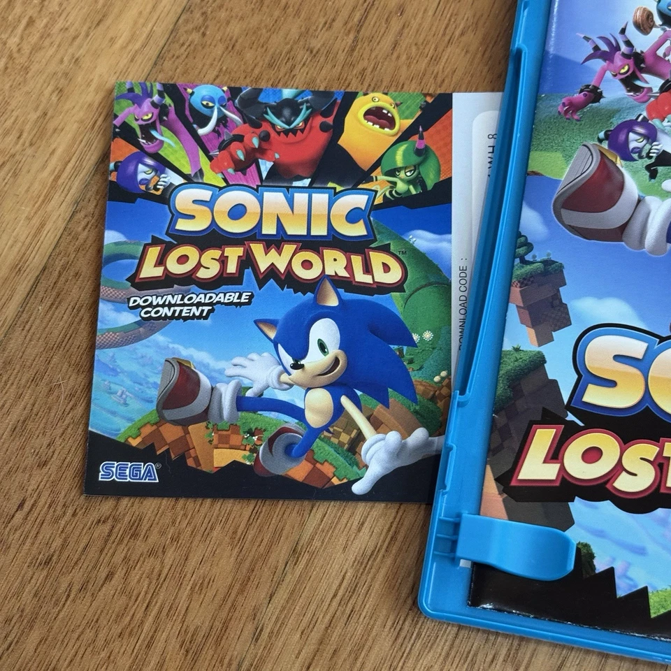 Sonic Lost World Deadly Six Edition Nintendo Wii U - Complete With Manual - Image 3 of 4