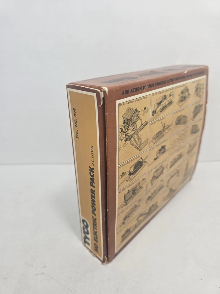 Vintage Tyco HO Scale 899 Hobby Transformer Railroad Train Electric Power Pack - Image 4 of 4