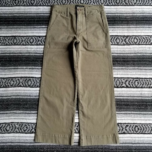 Lucky Brand Sz 00 Mid Rise Wide Leg 